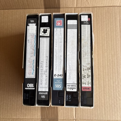 Vhs video cassette - vhs, tapes