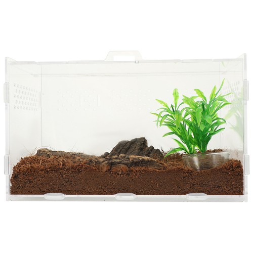 Clear acrylic reptile cage - acrylic,