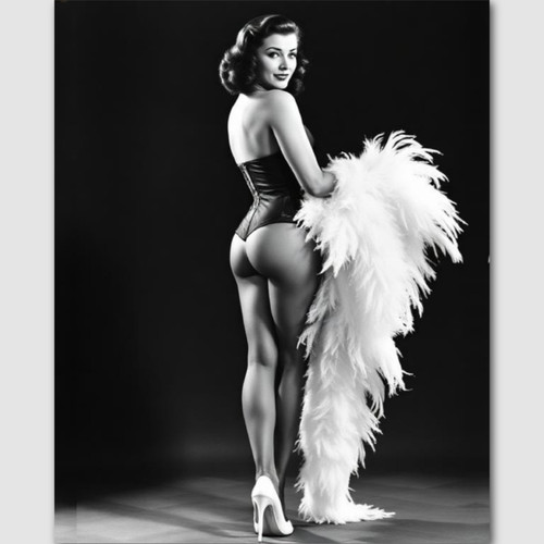 Burlesque dancer photo - burlesque,