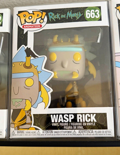 Funko pop animation - animation, rick