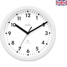 Sleek 20cm White Atomic Wall