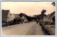 RPPC Otte Hemstedt Leck Street Village PostCard - C10