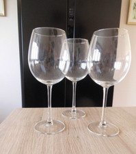 3 x Jumbo Gin Glasses  Gin Tonic Glass Clear Glass Red Wine Glasses