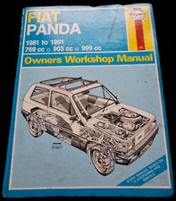 FIAT PANDA 1981 to 91 769cc