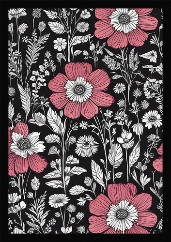 Wildflowers beautiful framed - wildflowers,