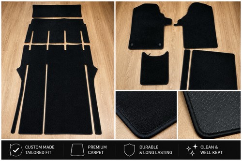 Custom black floor - floor, set