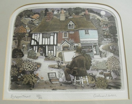 Framed ltd graham clarke - ltd, ed