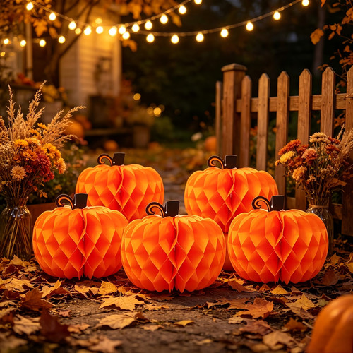 5pcs halloween pumpkin - 5pcs,