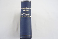 Oct 1938 Original Bradshaws