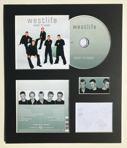Westlife signed autographed - signed,
