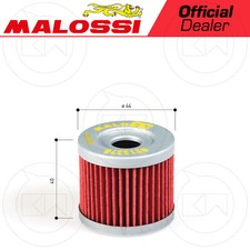 Malossi 0313379 Oil Filter Red