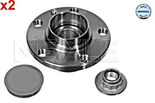 Wheel Hub Rear Axle x2 MEYLE