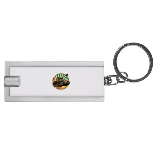 Army tank led keyring - tank',
