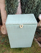 Vintage retro lloyd loom lusty storage laundry basket