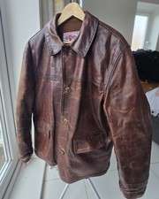 Aero Leather Veste Des Rallye