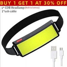 Waterproof COB Headlamp Night