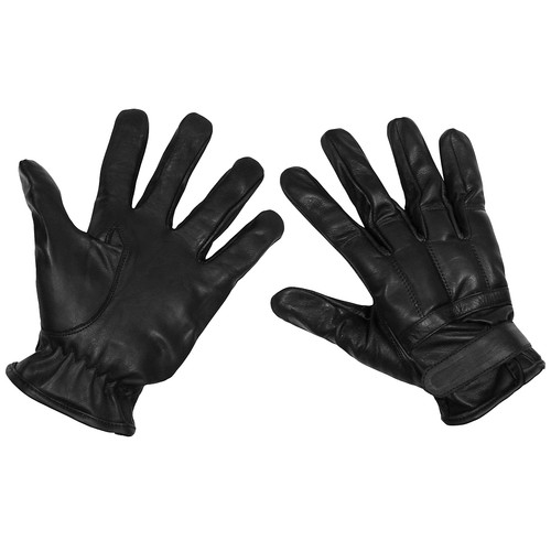 Mfh leather gloves army - mfh,