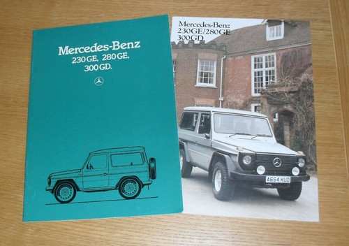 Mercedes wagon brochure - wagon,