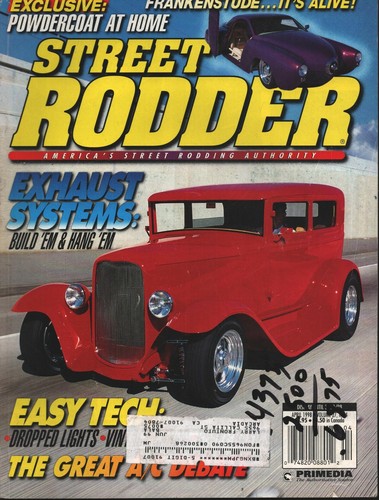 Street rodder magazine april - magazine,