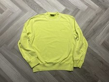 Carhartt Mens Summer Arctic Lime Script Sweatshirt Jumper Small Authentic New