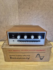Armstrong 521 Stereo Amplifier ORIGINAL BOX Working Well Great Condition Vintage