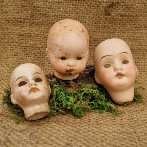 Vintage doll heads craft - vintage,