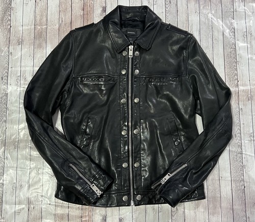 Diesel luxury leather jacket - diesel,