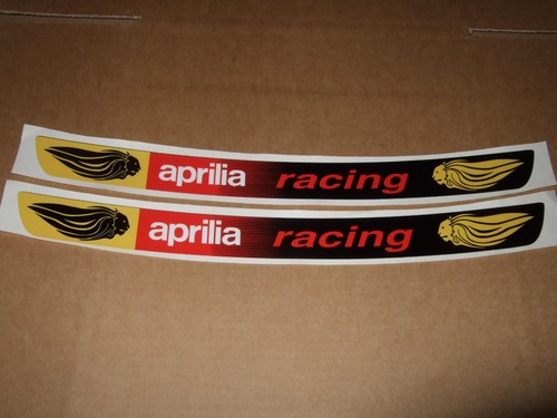 Aprilia racing 2x vinyl - aprilia,