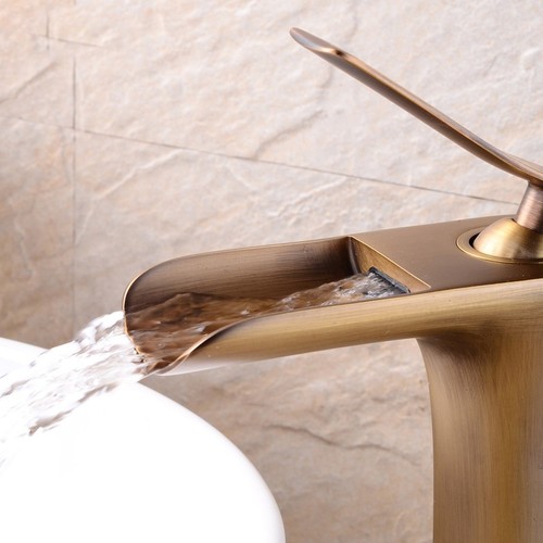 Waterfall spout bathroom basin - spout,