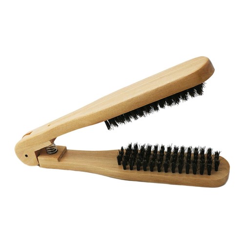 Hair straightening comb - hair,