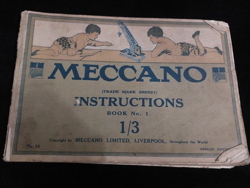 1917 meccano company - company, set