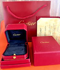 Cartier Packaging Box Set For Love Ring or Earring, Gift Bag Included & Card
