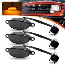 Smoked Lens Amber LED Raptor