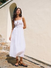 Next Women’s White Linen