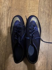 Cristiano Ronaldo Football Boots Size 7 Uk Blue Nike Mercurial