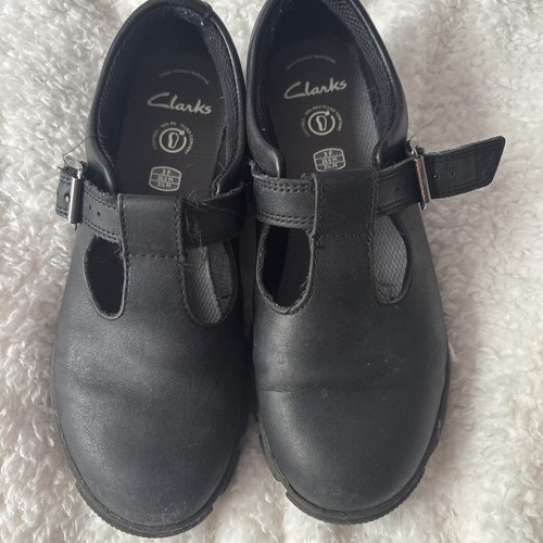 Clarks girls black evyn - girls,