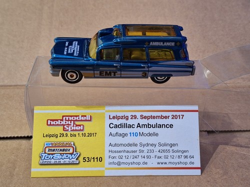 Matchbox cadillac ambulance - 63,