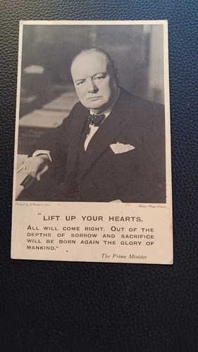 Postcard british prime - british,