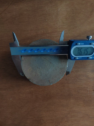 Steel en8 round - steel, 3"x36mm