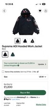 Supreme AOI Hooded Work Jacket