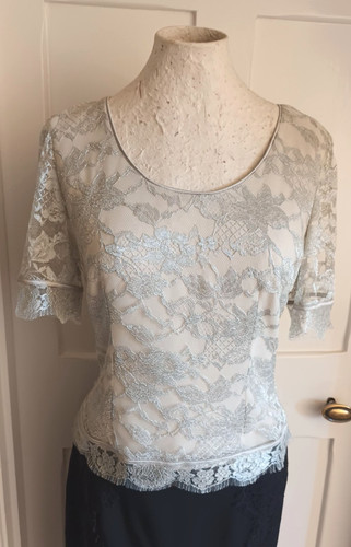 Lace top short - top, sleeves