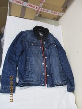 Mens Superdry "Hacienda" Sherpa Fleece Lined Denim Jacket (XL SIZE) NEVER WORN