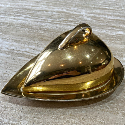 Vintage heart shaped gold - heart-shaped,