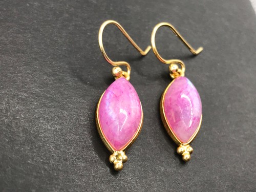 Pink rainbow moonstone