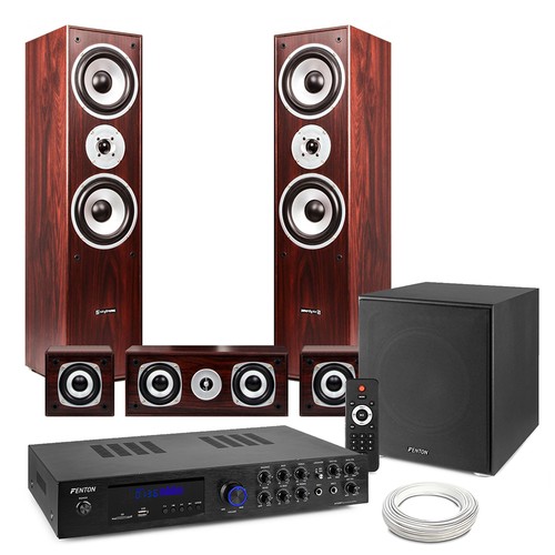 Hf5w walnut surround sound - hf5w, 5.1
