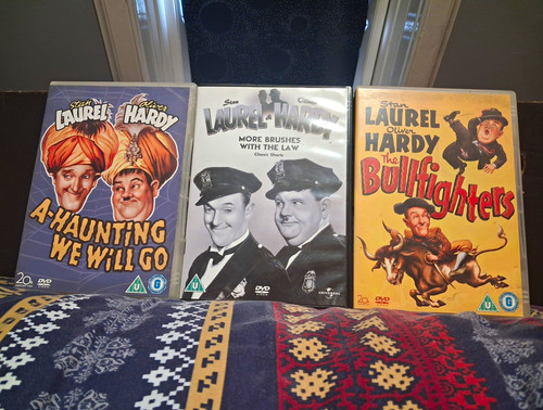 Laurel hardy dvds - laurel,