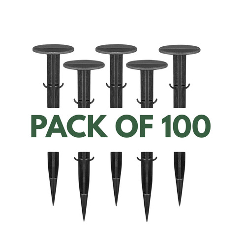 200x ground pegs garden - 200x,