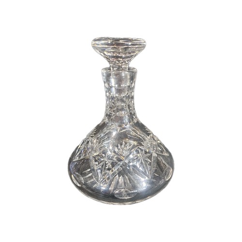 Vintage lead cut crystal - a,