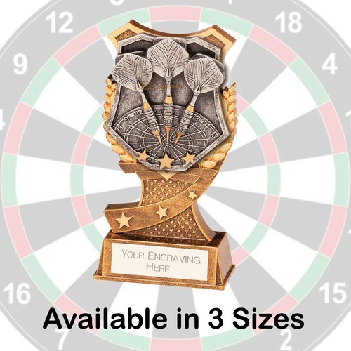 Darts trophy - darts, trophy,