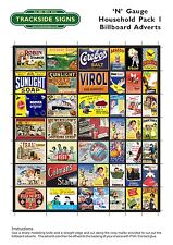 Model Railway Billboard Poster